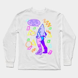 ARMORED FEET Long Sleeve T-Shirt